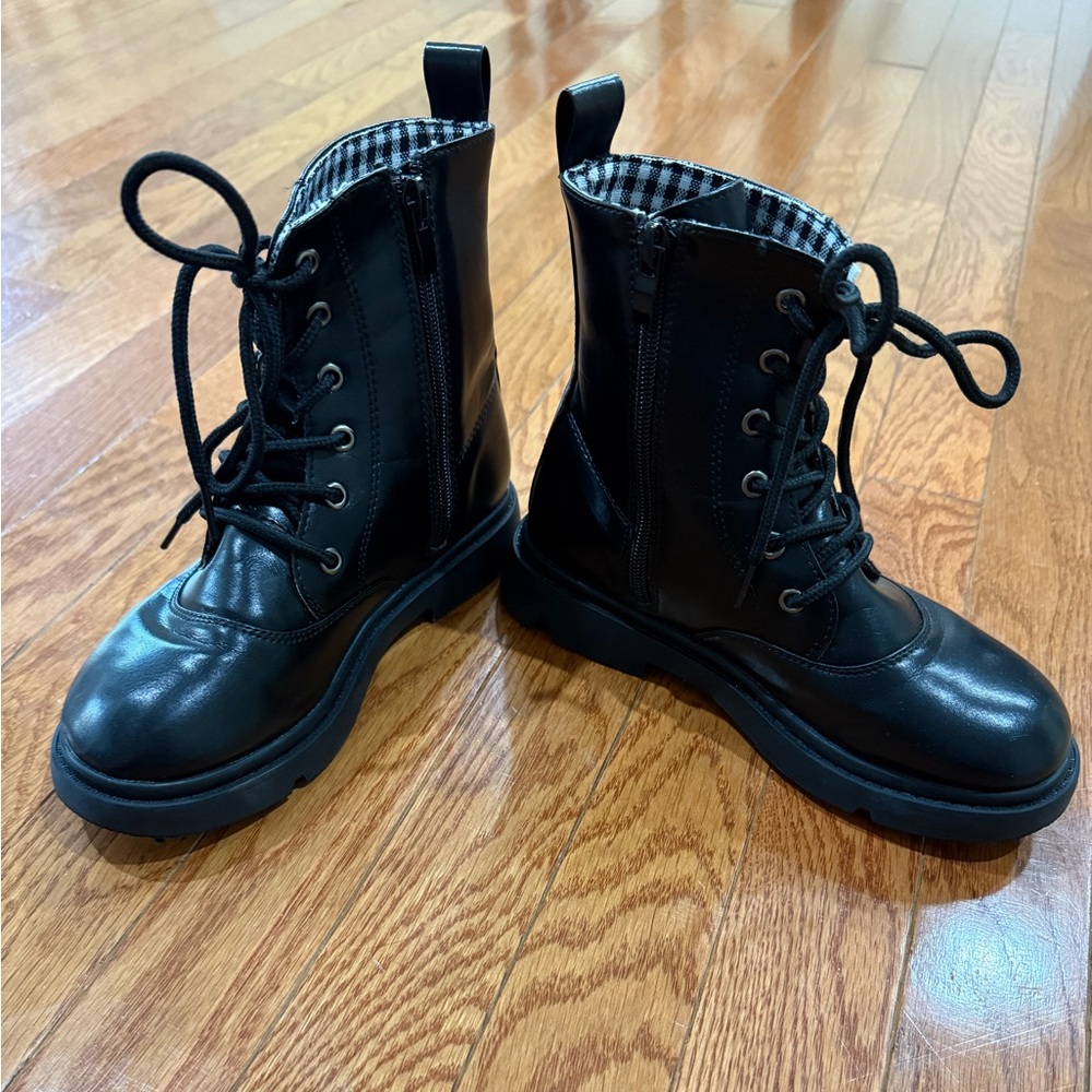 Girls Combat Boots